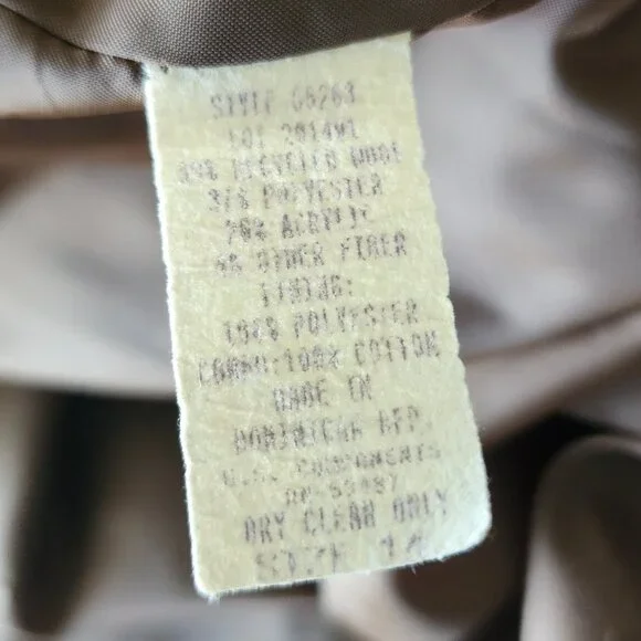 Vintage Plaid Blazer Size: 14P - Picture 14 of 16